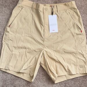 Wilson Men's Beige Athletic Shorts